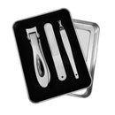 Y.F.M ZJQ-1 Dual-bend Nail Clipper Finger Toenails Cutter File Pusher Manicure Pedicure Tools Kits