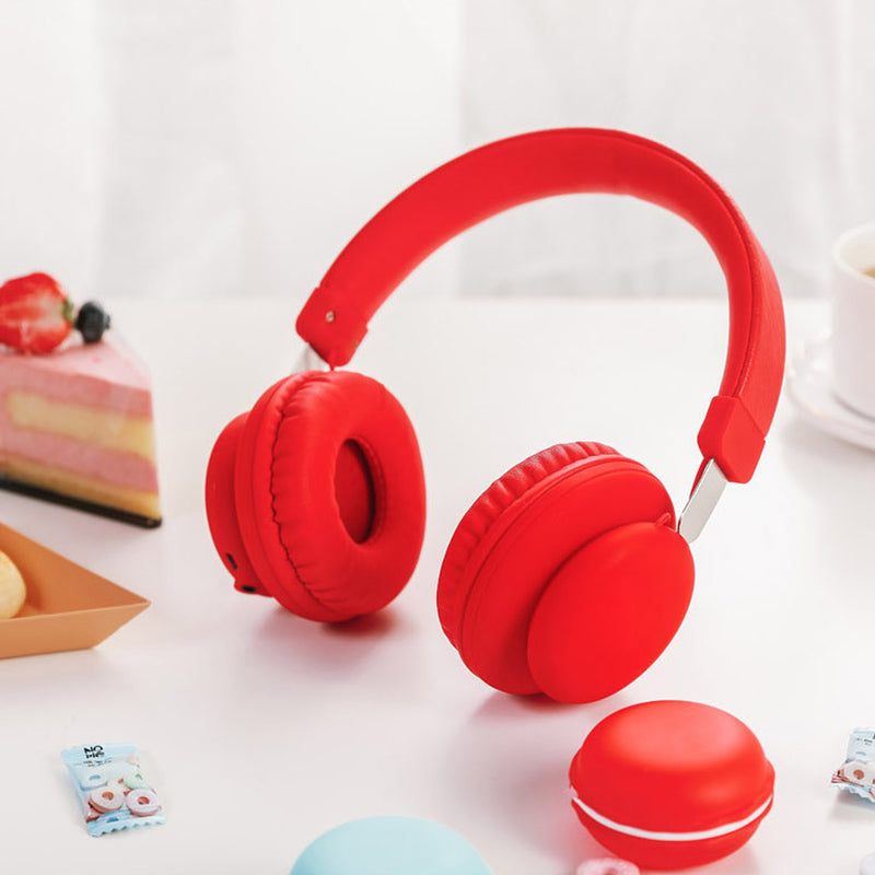 Foldable Stretchable bluetooth 5.0 Wireless Headset Mega Bass Earphones Noise Reduction Compact Headphone With Mic