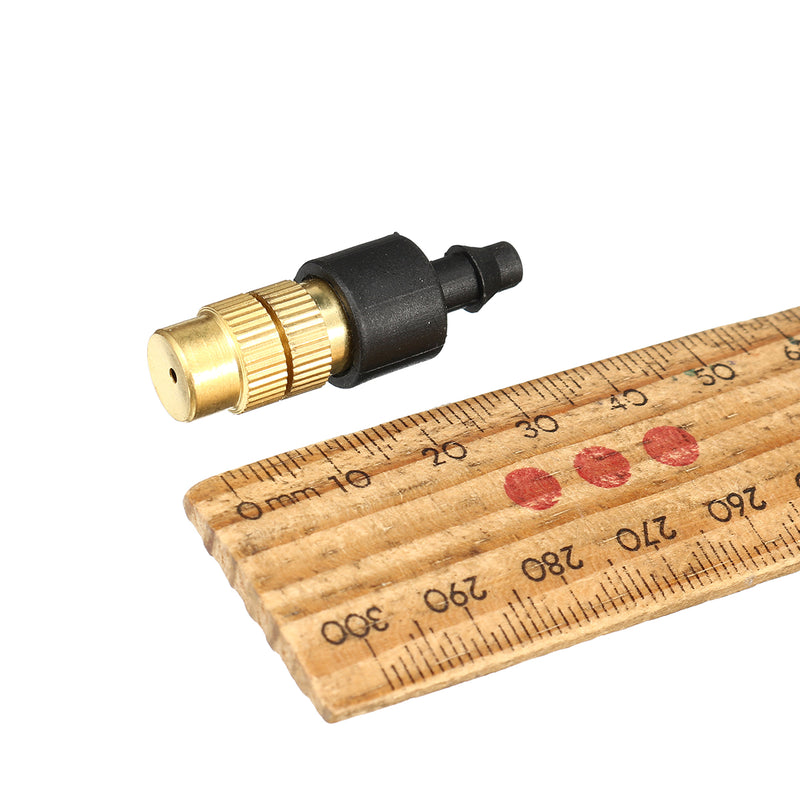 Misting System 4/7 Spray Nozzle Patio Fan Cooler Water Garden House Outdoor