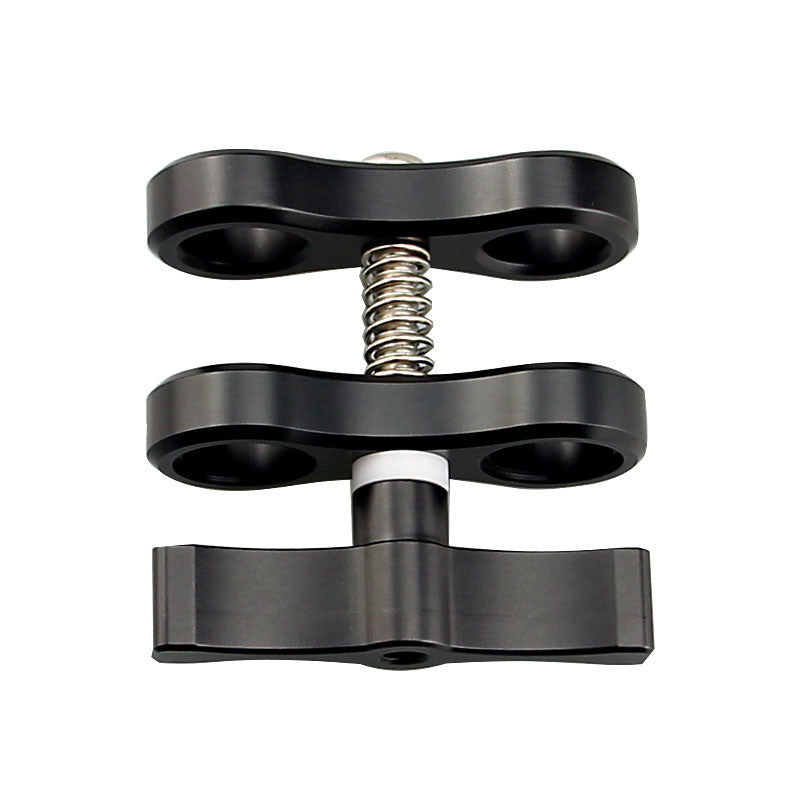 HOOZHU S01 2-Hole Diving Bracket Underwater Adjustable Diving Flashlight Arms Camera Arm