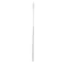 Telescopic Reusable Drinking Straw Portable 3 Fold Stainless Steel Metal with Cleaning Brush