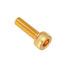 Suleve M3ASH3 10pcs M3 Hex Socket Cap Head Screws Alloy Steel Titanium Plated 12.9 Grade