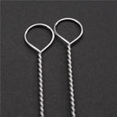 2Pcs 175mm Stainless Steel Straight Straws Cleaner Cleaning Brushes