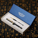 Hero 6006 0.5MM 0.8MM Double Head Fountain Pen Frosted Texture For Gift School Business