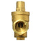 TMOK 1/2" 3/4" 1" Brass Adjustable Water Heater Pressure Reducing Valve with Gauge Meter Safety Relief Valve Pressure Regulator Controller