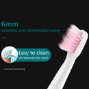 Electric Toothbrush IPX7 Waterproof One-touch Switch Soft Brush Head Low Noise Teeth Brush Whitening Kit