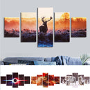 Modern Unframed Painting Decorative Wall Sticker Mounted Picture Home Decor