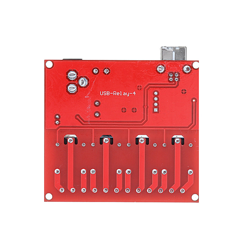 4CH Channel 12V Computer USB Control Switch Free Drive Relay Module PC Intelligent Controller