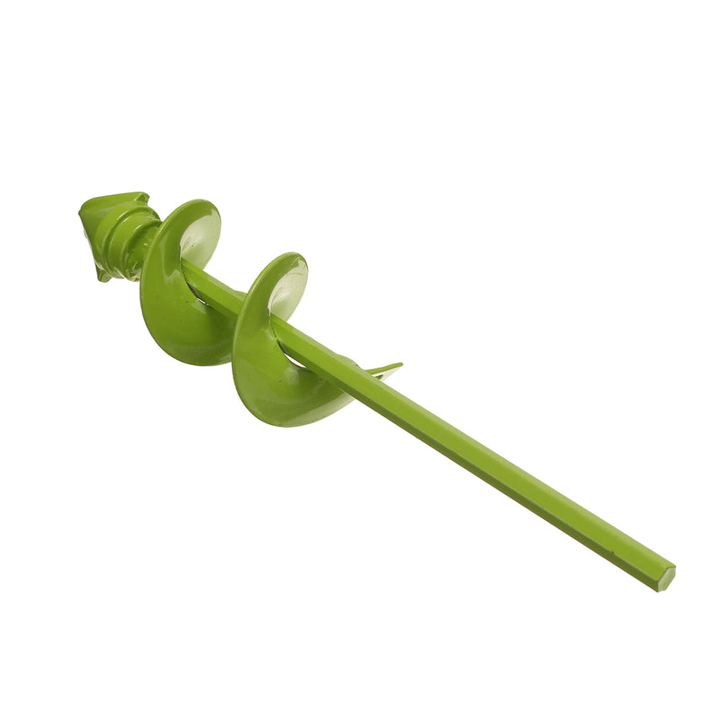 5cm*22cm/5cm*40cm Green Garden Auger Drill Bit Post Hole Digger Earth Planter Drill Bit