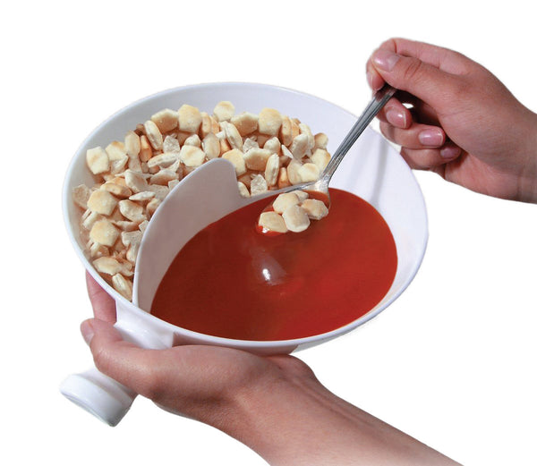 Multifunctional Plastic Cereal Snacks Bowl Separate Containers for Snacks and Milk Salad Cutter Bowl