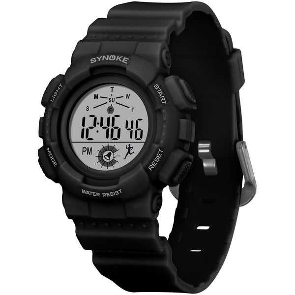 SYNOKE 9111 Children Watch 3ATM Waterproof Luminous Display Student Outdoor Sport Digital Watch