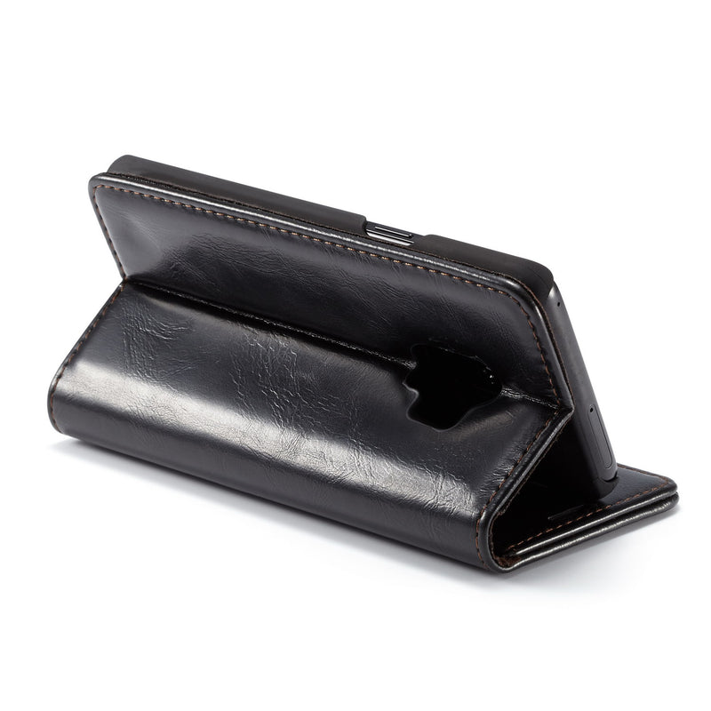 Caseme Wallet Kickstand Protective Case For Samsung Galaxy S9 Magnetic Flip Card Slots