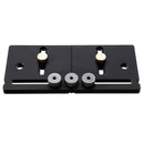 Aluminum Alloy Adjustable Metric Cabinet Hardware Jig 4mm Cabinet Door Knob Handle Install Drill Guide Template Jig