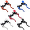 7/8" 22mm Motorcycle Handlebar Hydraulic Brake Clutch Master Cylinder Lever Reservoir Set