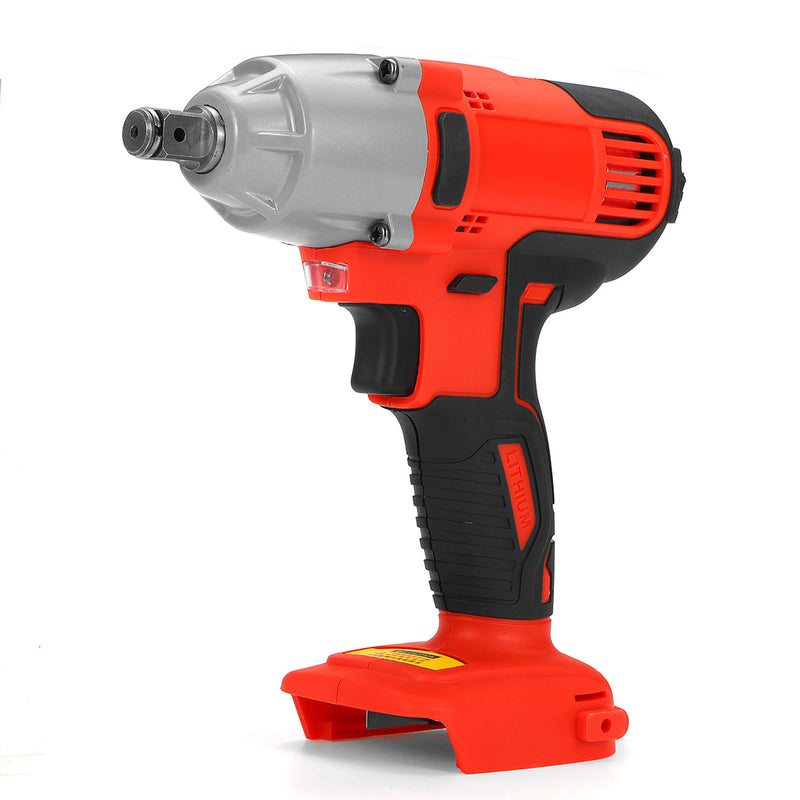 480Nm 3600rpm LED Cordless Electric Impact Wrench Tool Rattle G un Car Repairing DIY