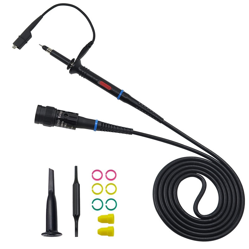 Cleqee P2100 High Quality DC-100MHz Oscilloscope Probe For Tektronix HP X1/X10 BNC Test Lead kit