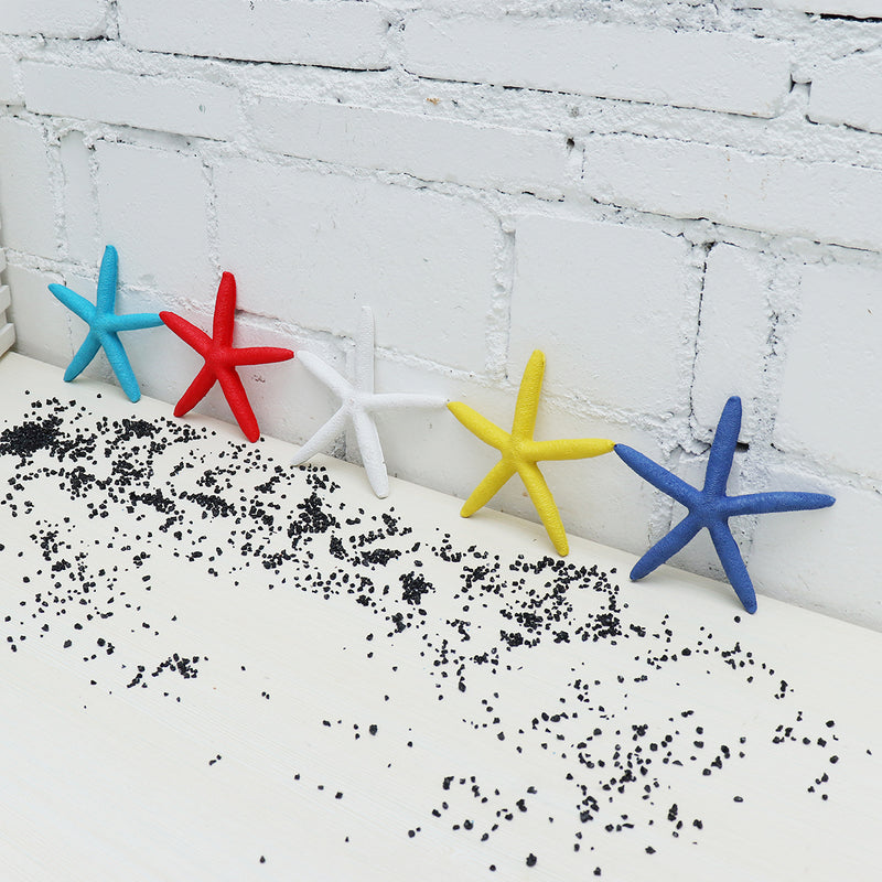 Artificial Finger Starfish Coastal Beach Christmas Tree Ornaments Ball Decorations