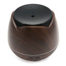 Luckyfine 7Color Light 400ML Wood Grain Aromatherapy Diffuser Portable Ultrasonic Cool Mist Humidifier