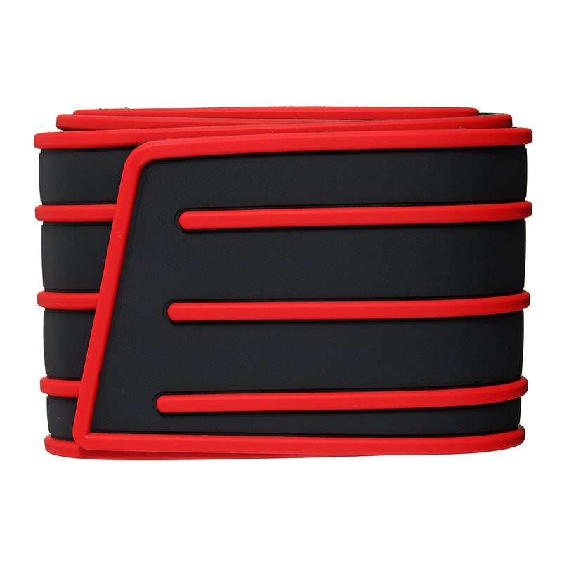 8x90cm Car Rear Bumper PVC Rubber Protector Cover Sill Plate Trunk Pad Trim