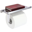 Polished Chrome Stainless Steel Bathroom Toliet Paper Book Phone Holder
