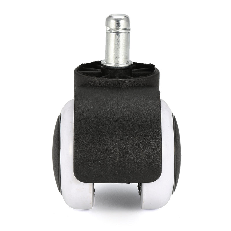 5Pcs 2 Inch Universal Office Home Chair Rubber Caster Wheels Floor Funiture Replacement