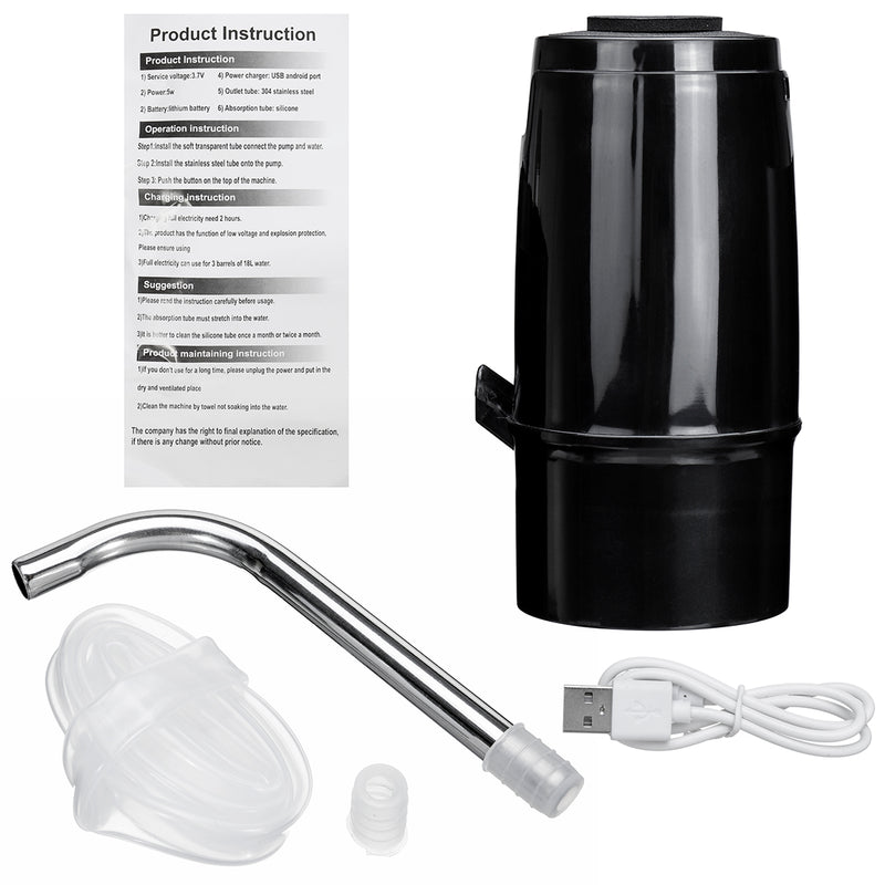 Intelligent Portable Electric Water Pump Automatic Pump Dispenser Pumping Drinking Water