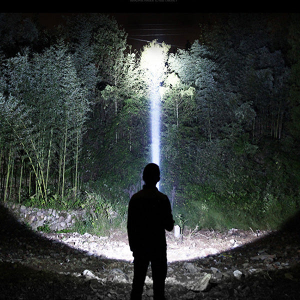 SHENYU C8 350 Lumens Flashlight 18650 Battery 3 Modes Work Lamp Camping Hunting Portable Emergency Lantern