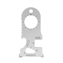 LAOTIE 7 In 1Multifunctional Tools Opener Screwdriver Hex Wrench Outdoor Climbing Survival Tool