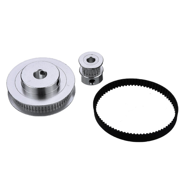 TWO TREES 60Teeth 8mm Bore GT2 Timing Pulley + 20Teeth 8mm Bore Pulley with 3:1 6mm Timing Belt Width for 3D Printer