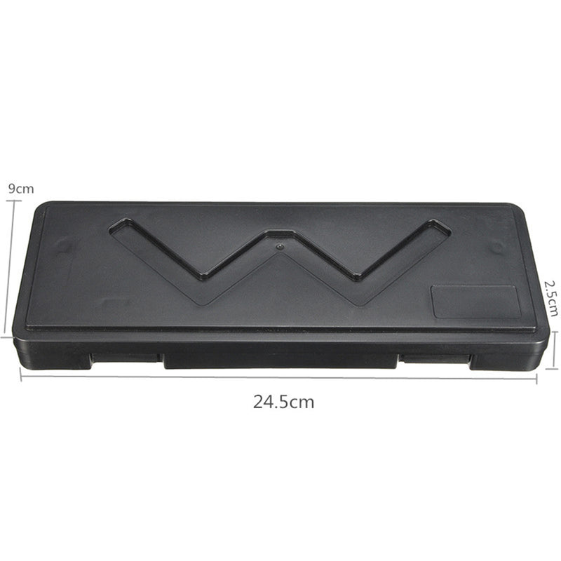 Black Plastic Vernier Caliper Box For 6 Inch Electronic Digital Micrometer Guage