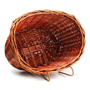 Trendy Style ProSource Bicycle Basket Bike Wicker Style With Straps