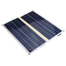 30W Dual USB+DC 12V/5V Folding Solar Power Panel System+Car Charger+Alligator Clip+Camping Light Bulb