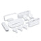10PCS Bathroom Hook Sets 3M Tape Mop Holder Clip Rack Soap Dishes Toothbrush