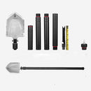 LAOTIE Portable Foldable Multi-function Tri-fold Shovel Outdoor Survival Tool Camping Shovel
