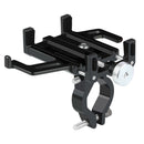 BIKIGHT Aluminium Alloy 5.5-10cm Bicycle Phone Holder MTB Handlebar Bracket Bike Holder Mount