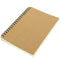 1Pcs Kraft Spiral Sketching Notebook Graffiti Creative Notebook Notepad Diary Book School Stationery