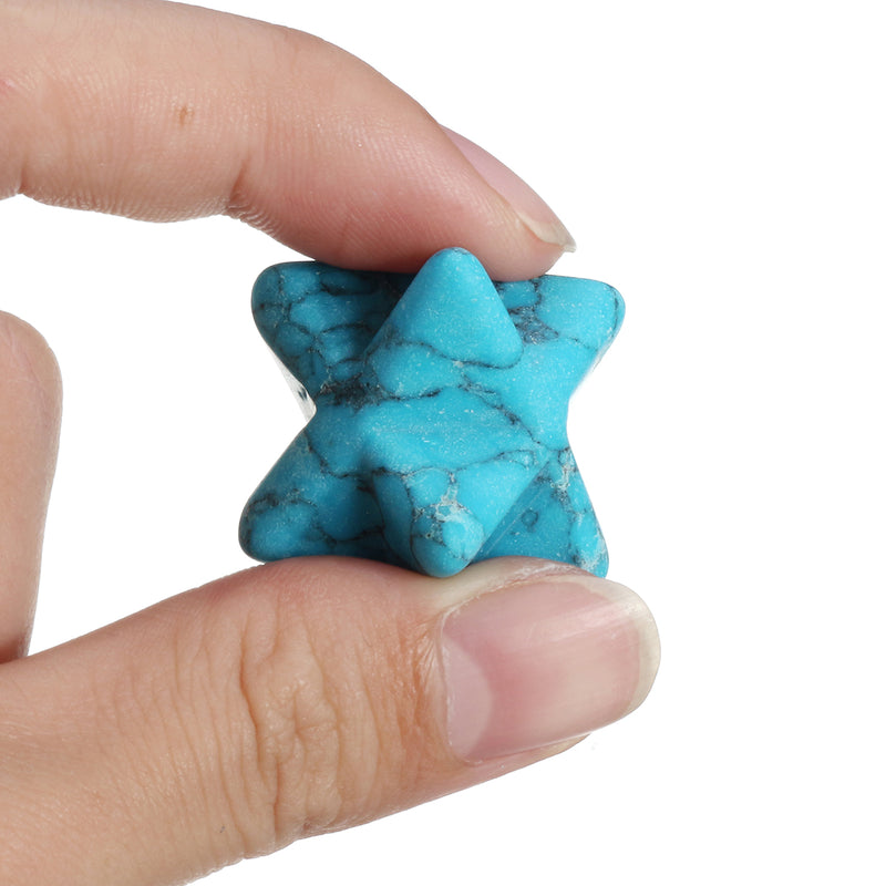 Turquoise Stone Gemstone Spiritual Healing Sacred Geometry Holiday Birthday Gift Decorations