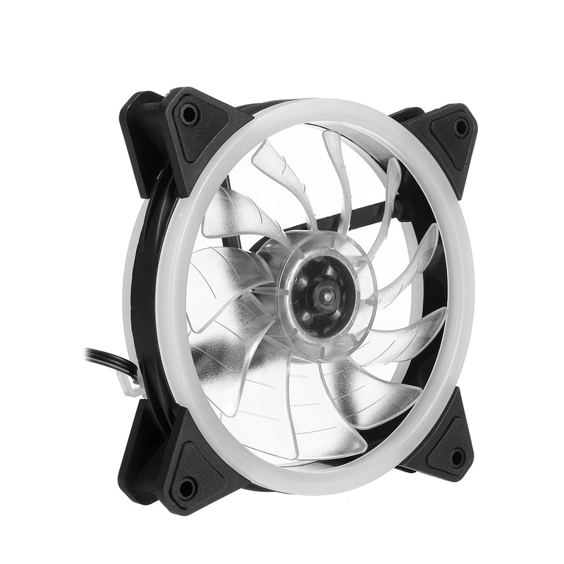 PC Computer Ultra Silent LED Lights Case Fan Cooler Cooling Heatsink Fan