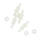 Transparent Module Case Housing Shell For Upgrade DIY EC1515B DS1302 LED Electronic Clock Kit