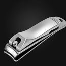 Y.F.M Stainless Steel Nail Clipper Fingernail Cutter Anti Splash Manicure Tool with Nail File