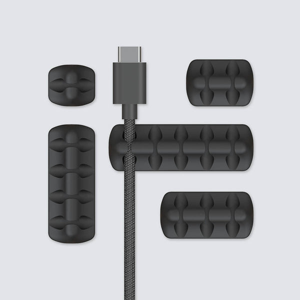 5pcs/Set Bcase Portable Wire Storage Device Wizard Silicone Cable Winder Cable Organizer From Xiaomi youpin