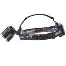 XANES 2506 2700LM Zoomable 4 Switch Modes 3T6 + 4XPE White Light 180  Rotation Adjustable Headlamp
