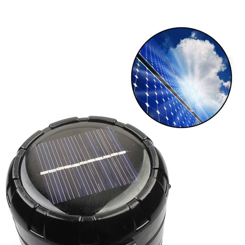 5W 6LED USB Rechargeable Solar Lantern Outdoor Camping Light Worklight Searchlight