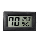 Excellway Mini Embedded LCD Digital Display Temperature Humidity Meter Cordless Thermometer Hygrometer