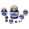 1 Set 10Pcs Russian Dolls Wooden Hand Painted Nesting Babushka Matryoshka Present Gift