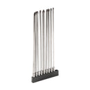 Broppe 9pcs 200mm Magnetic Long Hex Cross Head Screwdriver Bits