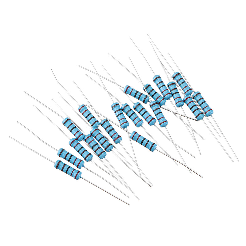 400pcs 2W 2.2KR Metal Film Resistor Resistance 1% 2.2k ohm Resistor