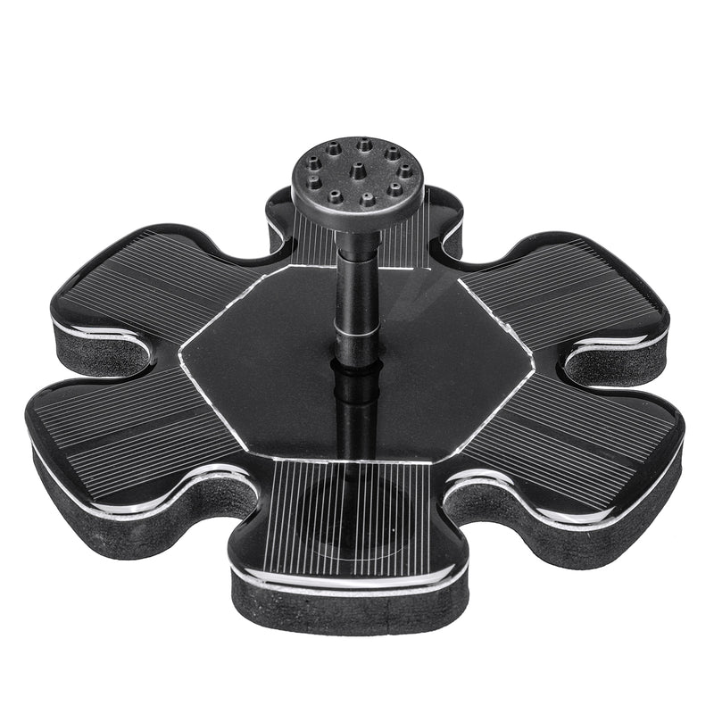 6V/1.5W 190L Flow Solar Fountain Pump Floating Solar Powered Bird Bath Fountain Pump Solar Water Pump Kit Fountains