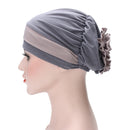 Women Muslim Stretch Turban Hat Winter Warm Hat Chemo Cap Hair Loss Head Scarf Wrap