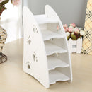 Multi Layers Remote Control Storage Box Cat Claw Shape Storage Holder Case Box Desktop Organizer